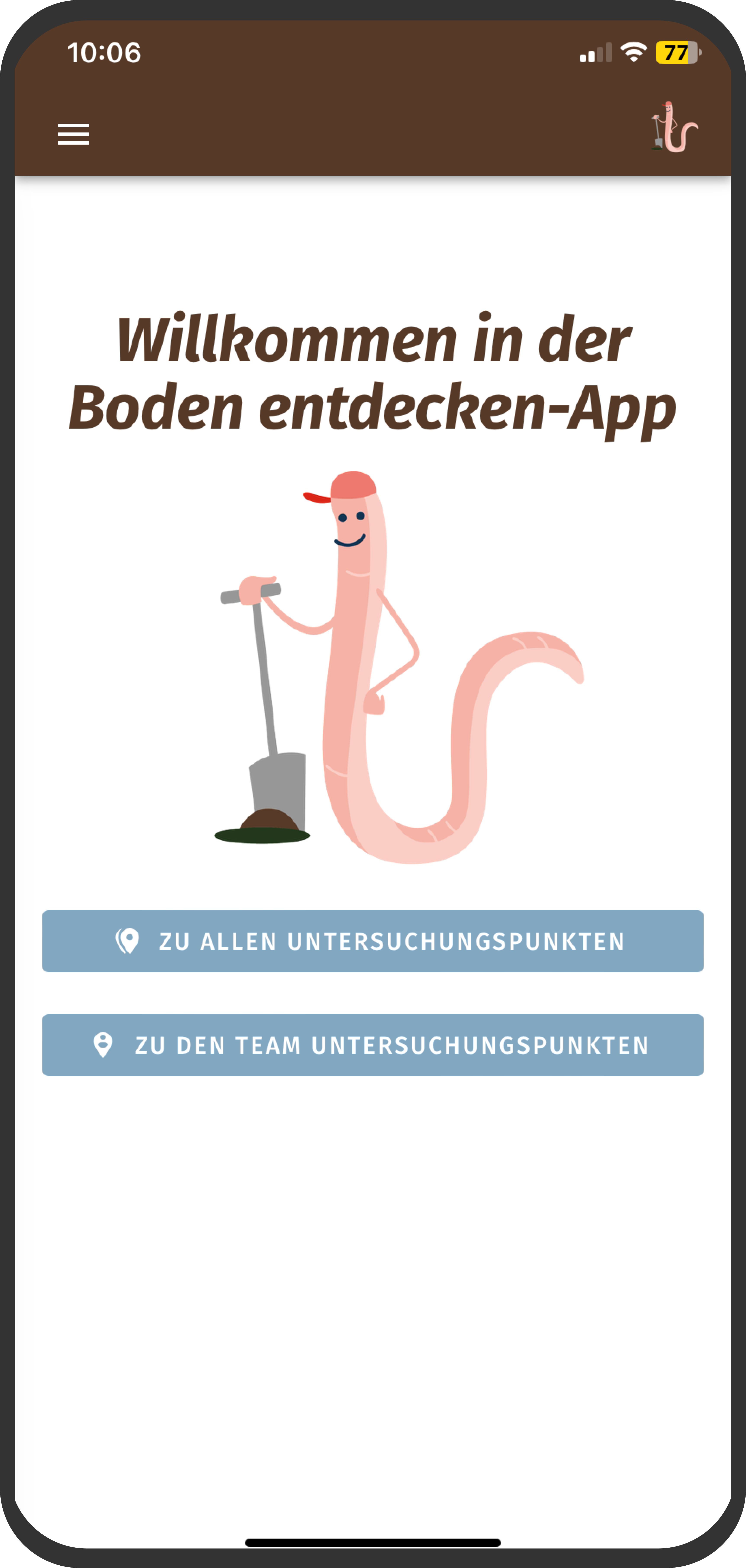 Boden Entdecken App